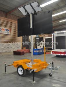 Quality SMD VMS Trailer Signs High Refresh Commercial Advertising LED Display wholesale