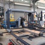 15KW 22KW Hard Log Circular Sawmill 1300mm Circular Saw Lumber Mill