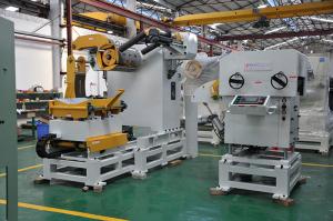 Quality Metal Parts Stamping And Steel Coil Uncoiler Equipment , Coil Straightening Machine wholesale