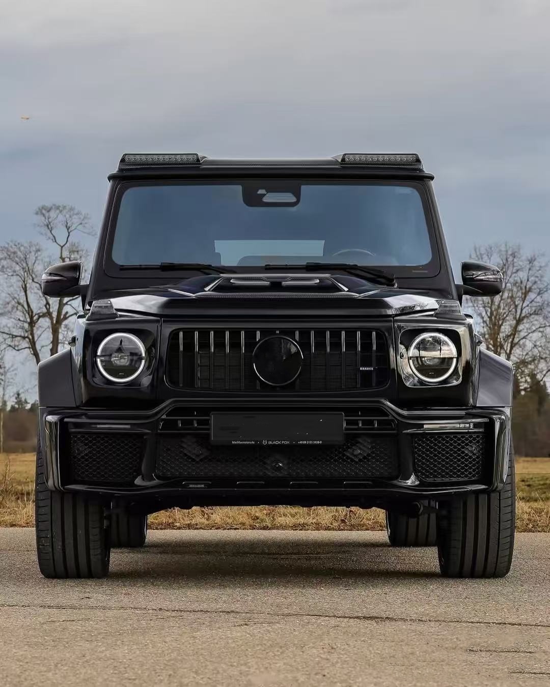W464 G500 G63 Mercedes Body Kit G800 Style Car Front Bumper Spoiler Wheel Arches