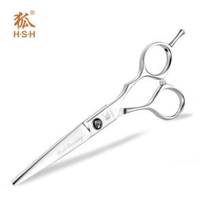 Quality Silver Hair Thinning Japanese Steel Scissors Adjustable UFO Screws wholesale