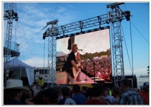 Quality Rental Full Color Video Wall Led Display , LED Video Screen For Advertising wholesale