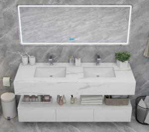 Quality Wear Resistant Polished Bathroom Vanity Countertops wholesale