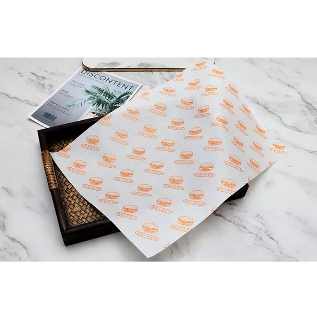 Fabric Food Wrapping Paper Kraft , 82g Baking Paper Wrapping