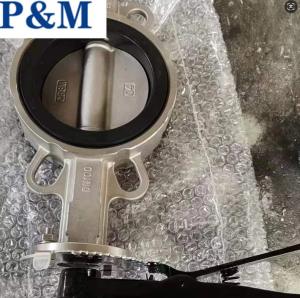 Quality CF8/CF8M stainless steel wafer butterfly valve wholesale
