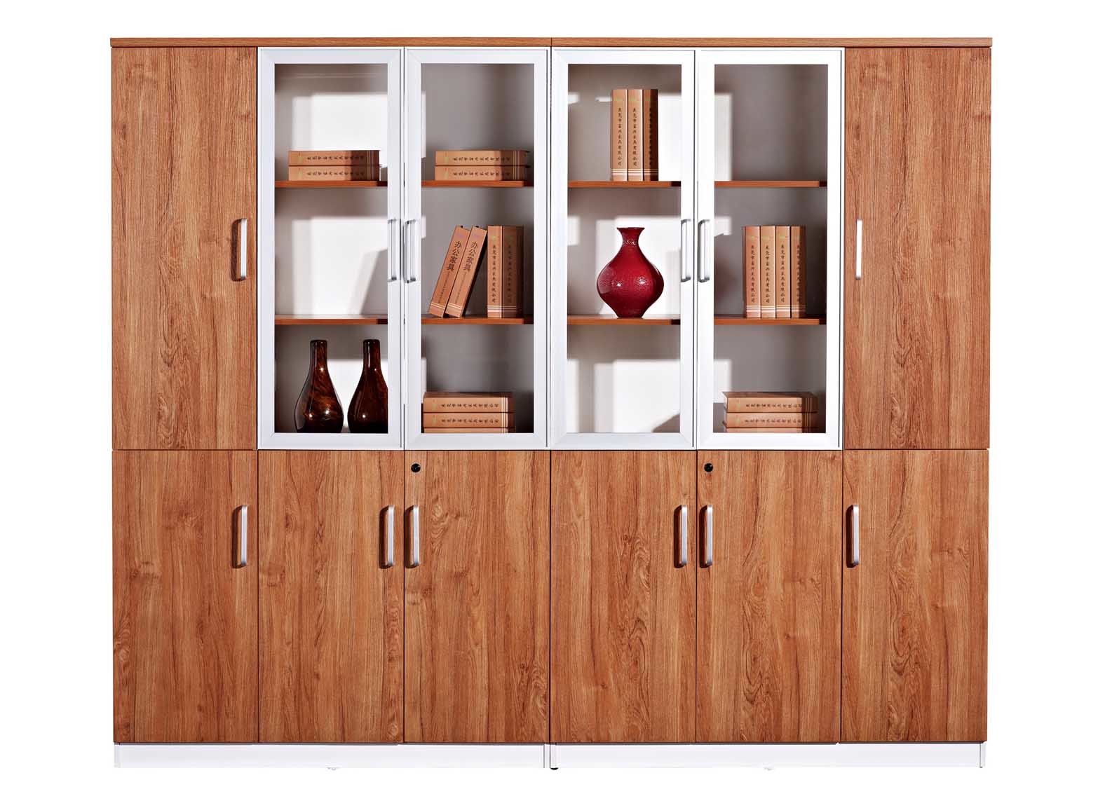 Full Height Three Door Vertical File Cabinet Swing Door Style Fire Proof
