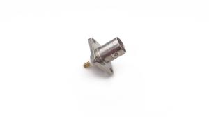 Quality Female BNC RF Coaxial Connectors 4 Holes Flange Pcb Coax Connector Female To Female wholesale