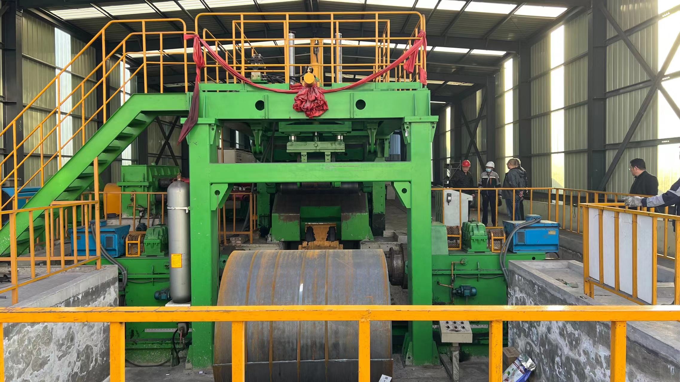 Easy to Operate Steel Coil Uncoiler and Cut to Length Line for Steel Processing