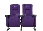 Elegant Style Full Upholstered Commercial Theater Seating With Strong Steel