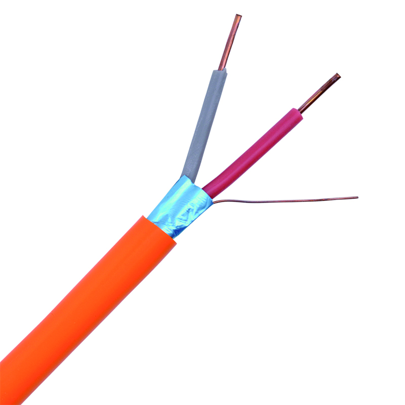 ExactCables UL1424 Bare Copper Wire 1.5mm 2 Core Shield Fire Cable Fire Rated Cable
