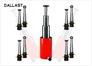 Quality Single Acting Telescopic Welded Hydraulic Cylinders for Agricultural Dump Truck wholesale