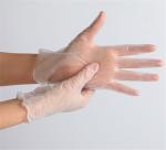 Antibacterial PVC Disposable Hand Gloves Breathable Single Use In Stock