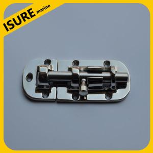 China BARREL BOLT CHROME PLATED BRASS Gate Door Latch Draw lock Bathroom Toilet Shed on sale