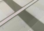 Heat Strengthening 4mm Acid Etched Tempered Glass Panels Flat Screen