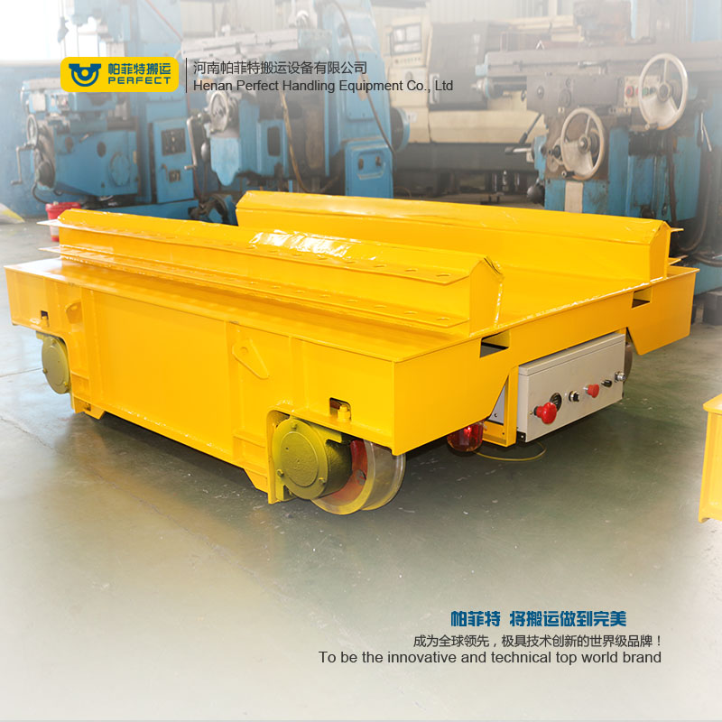 V frame rail coil transfer carts