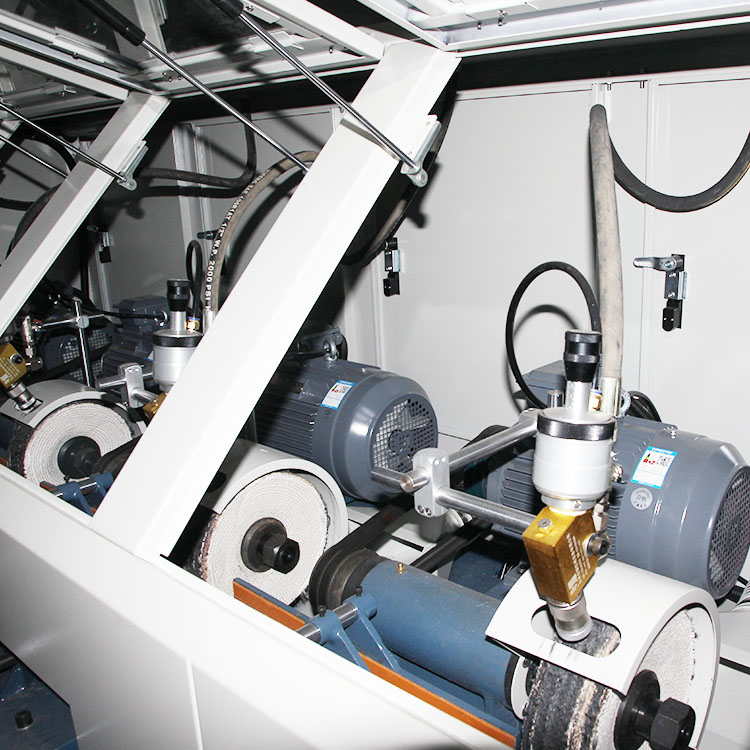 Stainless Steel Round Tube Polishing Machine Long Bar Grinding 2560r/Min