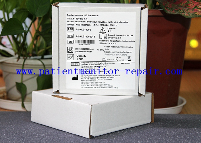 Edan US Ultrasonic Fetal Heart Probe TOCO External Contractile Pressure Probe