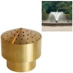 2" Fully Brass 4 Tiers Blossom Pond Sprinkler Head