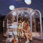 Sound Insulation Transparent Dome Tent 360 Degrees Bubble House Hotel