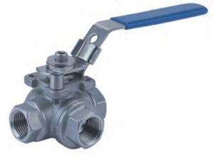 Quality Threaded 1000WOG Stainless Steel Ball Valve 2057N Type CF8M Material wholesale