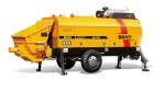 Automatic Hydraulic Diesel Engine Sany Used Stationary Concrete Pump Trailer
