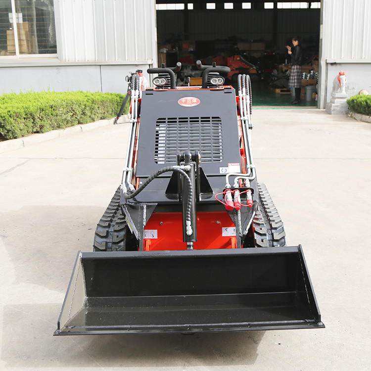 LH380S Tracked Small Crawler Skid Loaders 30% Gradeability Mini Skid Steer Loader