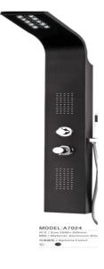 Quality Muitifunction 304 Stainless Steel Shower Column Waterfall Shower Panel wholesale