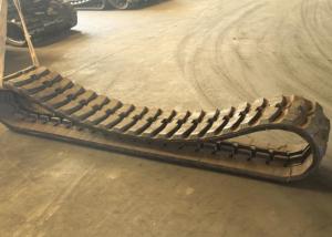 Quality Continuous 46 Links Excavator Rubber Tracks 370mm Width wholesale