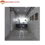 Wear Resistant White Wood Vein Marble Slabs & Tiles For Wall & Floor Covering