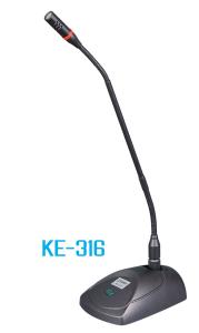 Quality double gooseneck wired microphone KE-316 wholesale