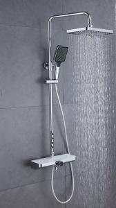 Quality 360 Swivel Spout Jet SPA Spray L Design Stainless Steel Shower Set wholesale