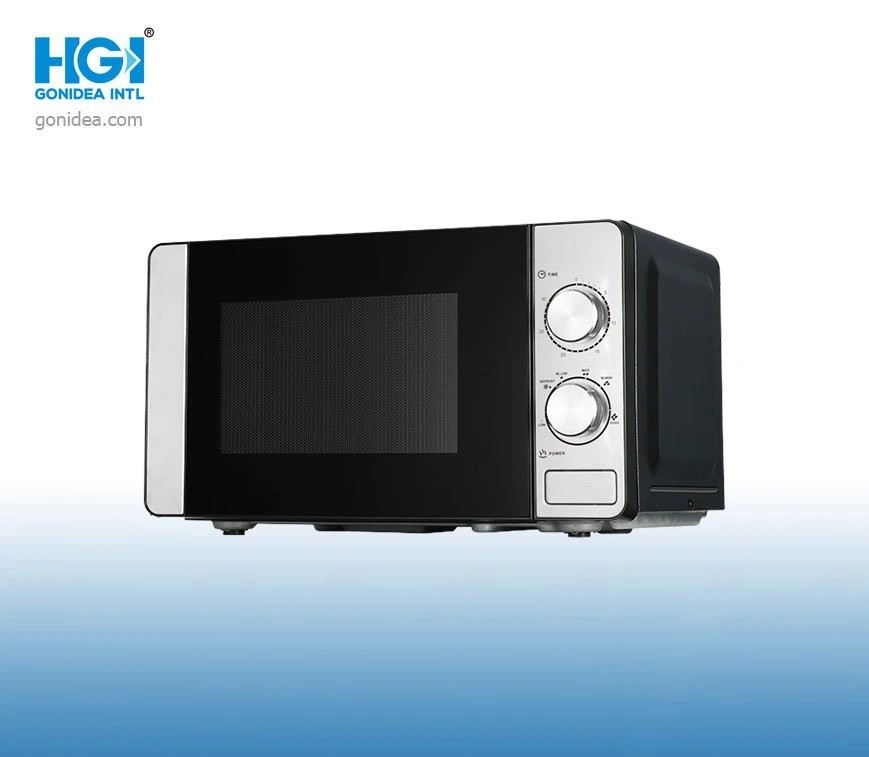 20 Liters Black Counter Top Home Microwave Oven Fast Heat