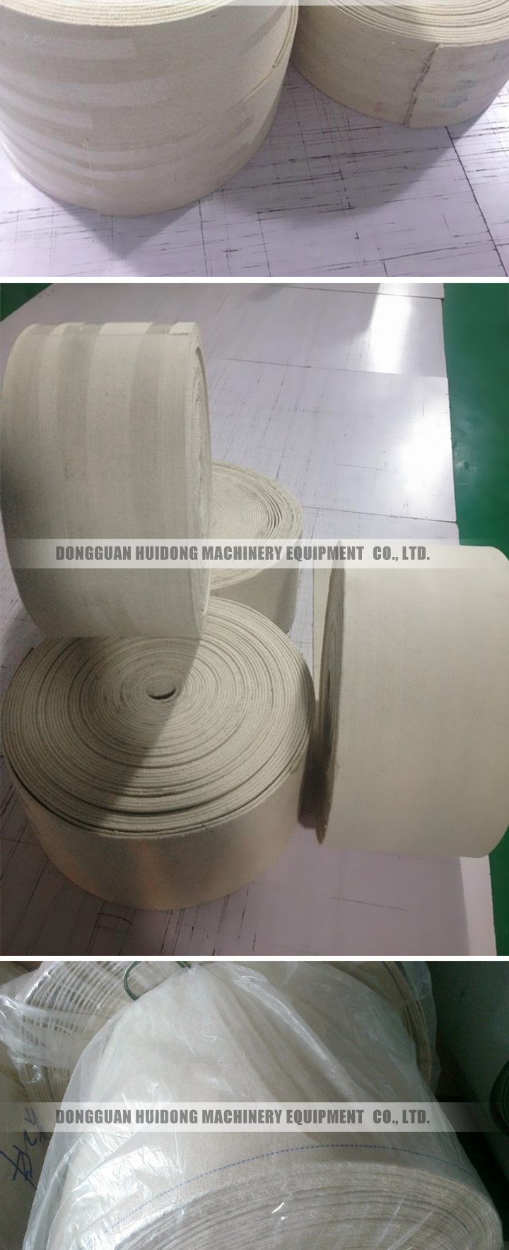 Heat Resistant Wide Belt Conveyor , Grain Low Profile Belt Conveyor