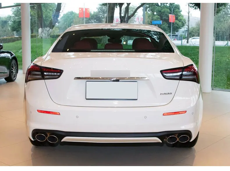 For Maserati Ghibli Led Taillight Assembly 14-20 Retrofit Old To New Rear Tail Light Flowing Turn Brake Car Accessory