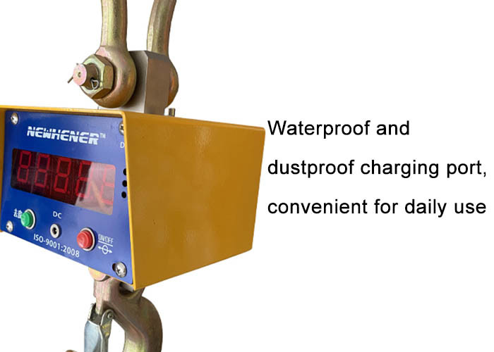 Digital Alloy Steel Hanging Crane Scale 10t With Wireless Remote Controller