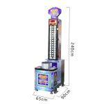 110V Amusement Arcade Machines King Of Hammer For 80KG Players