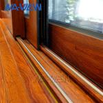 Guangdong NAVIEW Energy Saving Doors And Windows Of Wood Grain Aluminum Alloy