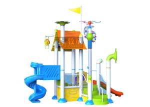 Quality Commercial Water Park Equipment / Water Playground Equipment Customized Dimension wholesale
