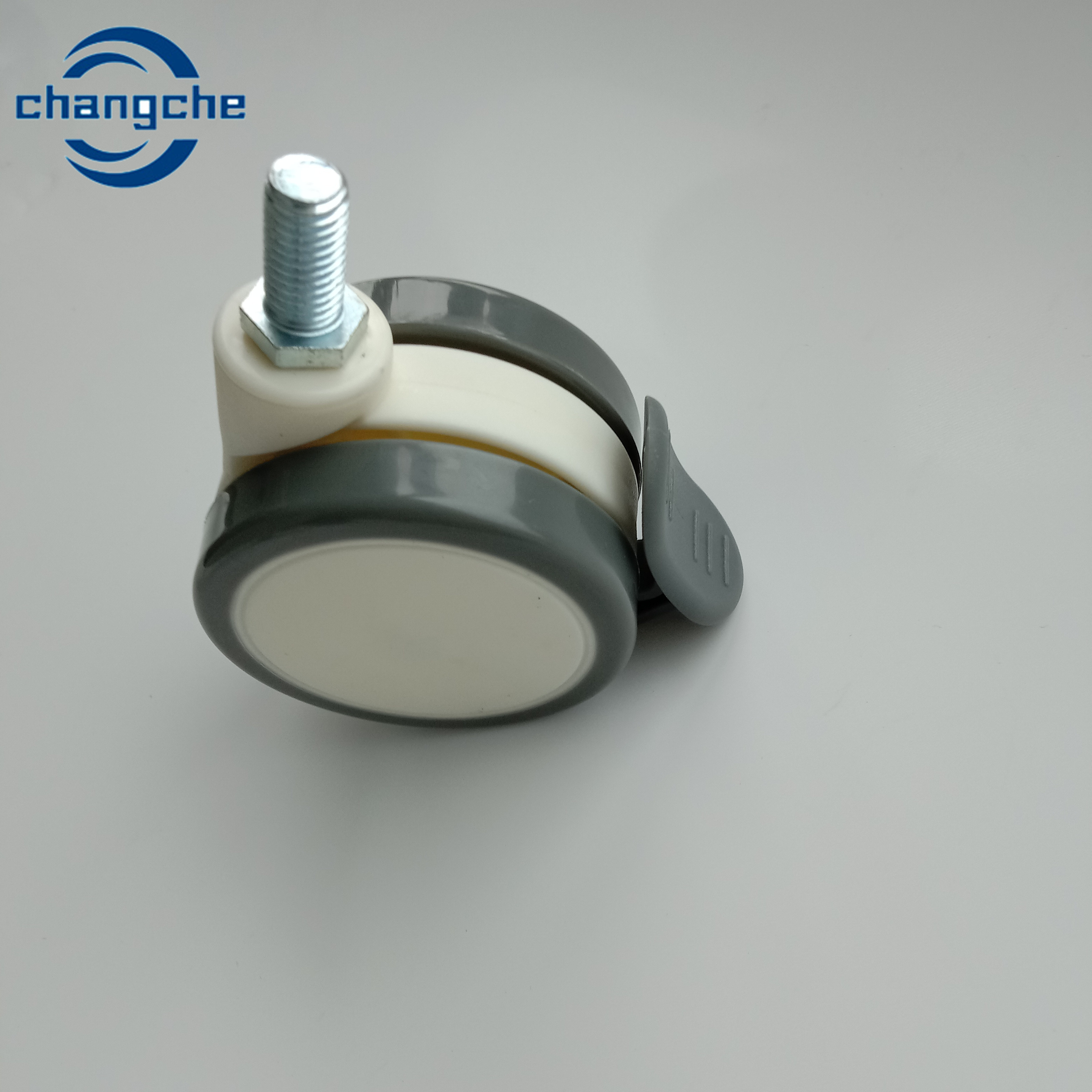 500 Lbs Heavy Duty Rubber Wheels with 4 Inches Stem Length for medical Applications