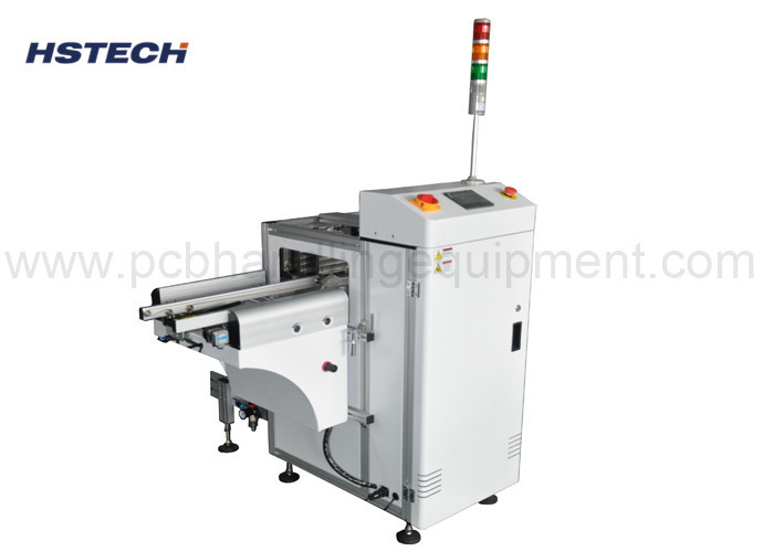 Compact SMEMA Signal Max 530*460mm 90 Degree PCB Unloader Machine