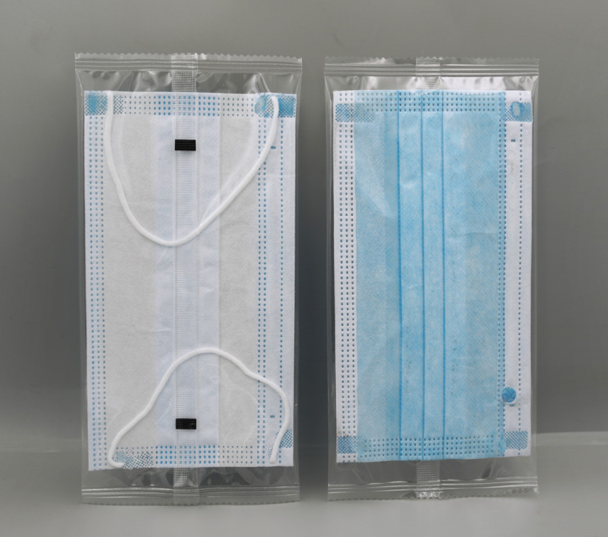 KN95 Mask Horizontal Flow Pack Machine Disposable Tableware Pillow Pouch Machine