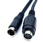 Custom Mini 4 Pin Male And Female Extension Cable 200mm Length