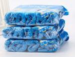 Commercial Blue Polypropylene Disposable Shoe Covers Water Resistant