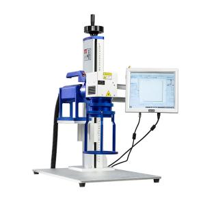 Quality 2D Portable Laser Engraving Machine , 12m/S 20W Fiber Laser Engraver wholesale