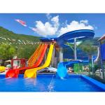 Summer Water Park Attraction Big Water Play Equipment Customizable Speed Water