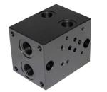 0.005mm CNC Milling Aluminum Parts 155x65mm Hydraulic Valve Body