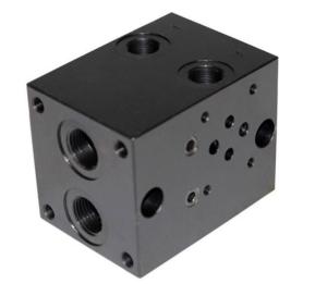 Quality 0.005mm CNC Milling Aluminum Parts 155x65mm Hydraulic Valve Body wholesale
