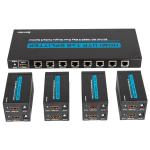 1080P 8 Way Over Single Cat5e HDMI Splitter Extender