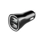 Mini 15.5W Car Portable Smartphone Charger Blue LED Dual USB For IPhone12