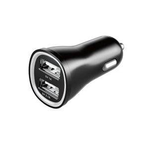 Quality Mini 15.5W Car Portable Smartphone Charger Blue LED Dual USB For IPhone12 wholesale